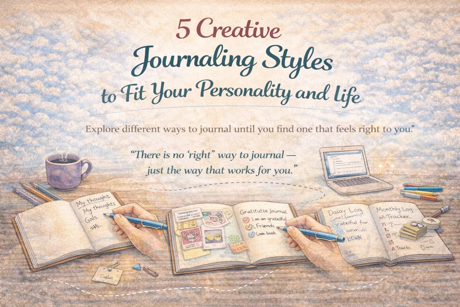 5 Creative Journaling Styles to Fit Your Personality and Life