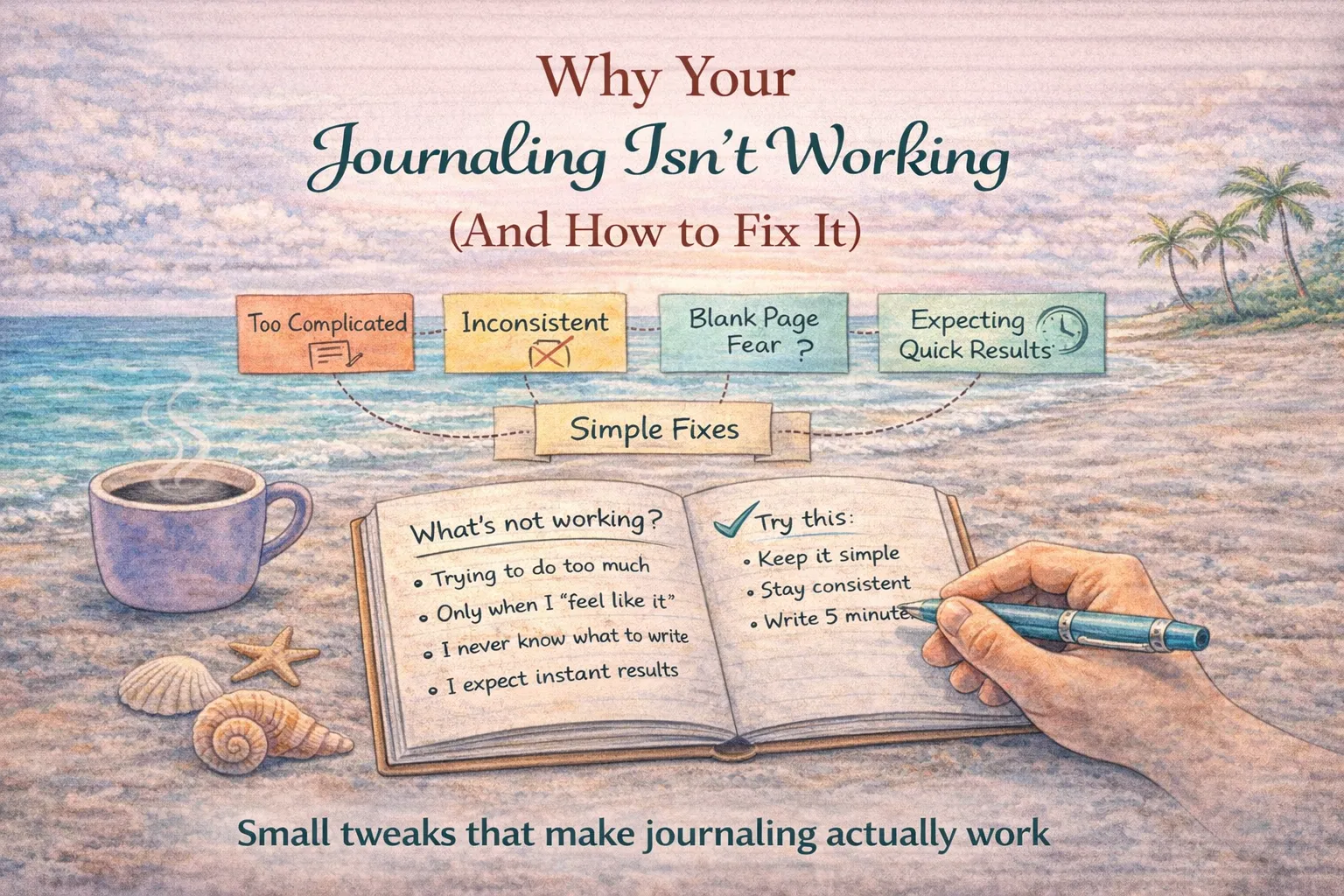 Why Your Journaling Isn’t Working (And How to Fix It)