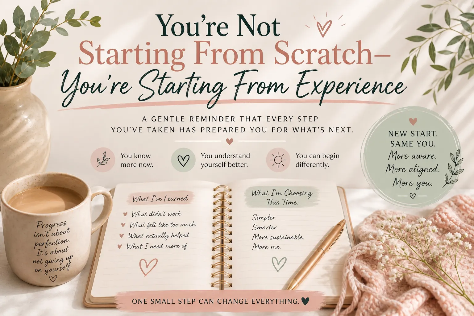 You’re Not Starting From Scratch — You’re Starting From Experience