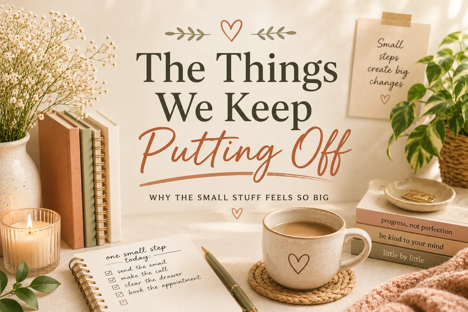 The Things We Keep Putting Off